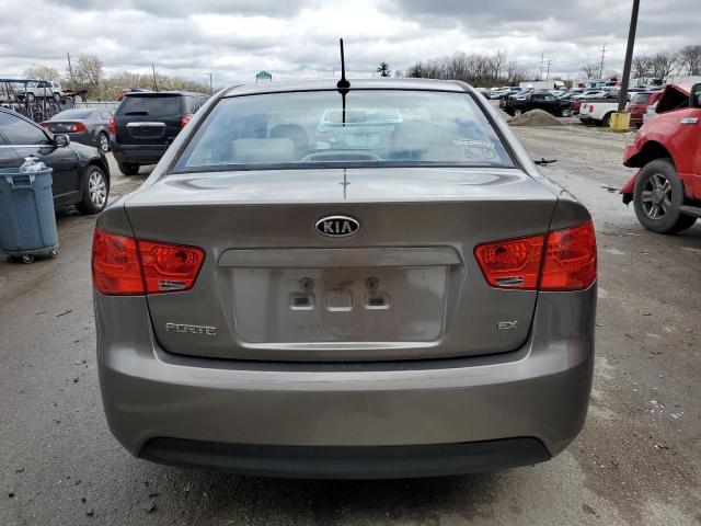 KNAFU4A26A5262645 - 2010 KIA FORTE EX GRAY photo 6