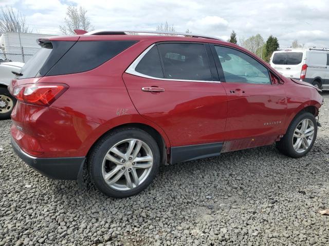 3GNAXMEV1JS649450 - 2018 CHEVROLET EQUINOX PREMIER RED photo 3