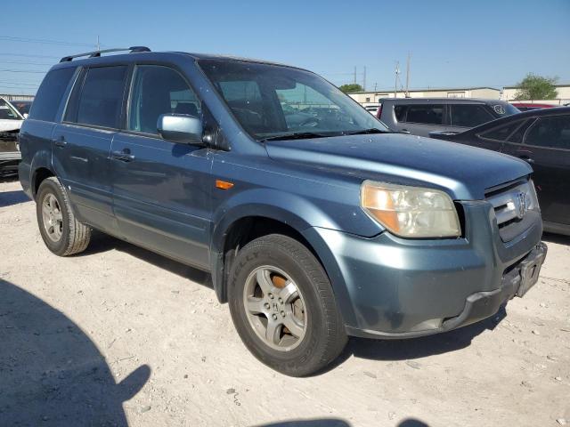 5FNYF28506B017730 - 2006 HONDA PILOT EX BLUE photo 4