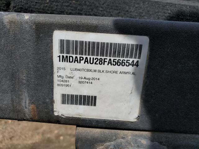 1MDAPAU28FA566544 - 2015 BOAT TRAILER BLACK photo 10