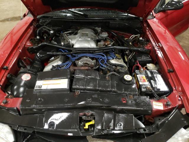 1FALP47V2TF201889 - 1996 FORD MUSTANG COBRA RED photo 11