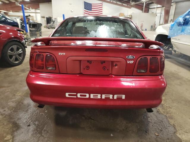 1FALP47V2TF201889 - 1996 FORD MUSTANG COBRA RED photo 6