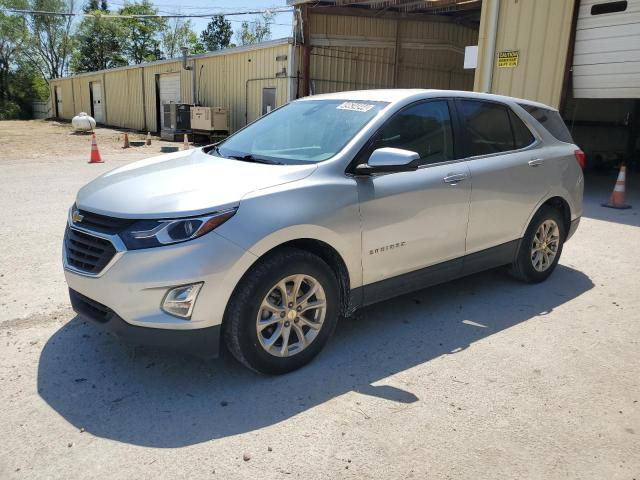 3GNAXJEV8MS161180 - 2021 CHEVROLET EQUINOX LT SILVER photo 1