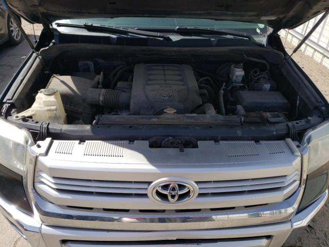 5TFAW5F10EX401417 - 2014 TOYOTA TUNDRA CREWMAX PLATINUM Schwarz Foto 11