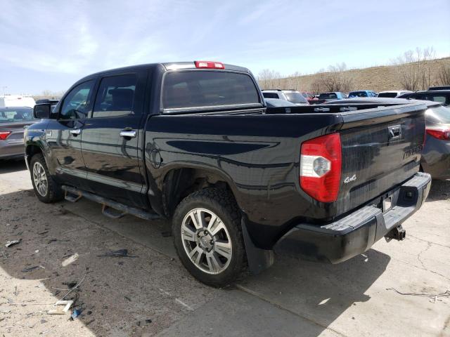 5TFAW5F10EX401417 - 2014 TOYOTA TUNDRA CREWMAX PLATINUM Schwarz Foto 2