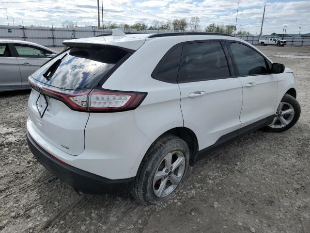 2FMPK4G96HBC26439 - 2017 FORD EDGE SE WHITE photo 3