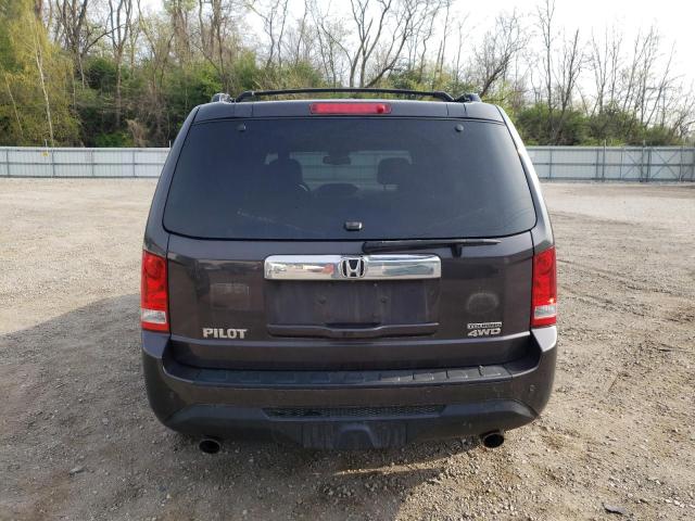 5FNYF4H96DB030123 - 2013 HONDA PILOT TOURING GRAY photo 6