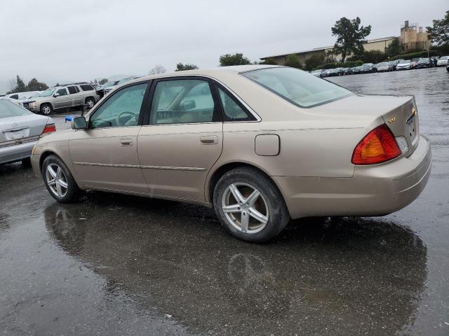 4T1BF28B22U244913 - 2002 TOYOTA AVALON XL TAN photo 2