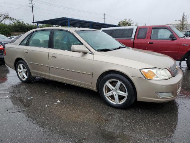 4T1BF28B22U244913 - 2002 TOYOTA AVALON XL TAN photo 4