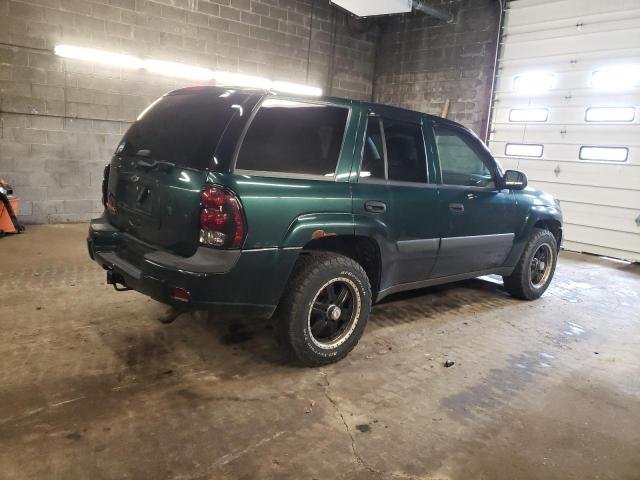 1GNDT13S752242282 - 2005 CHEVROLET TRAILBLAZE LS GREEN photo 3