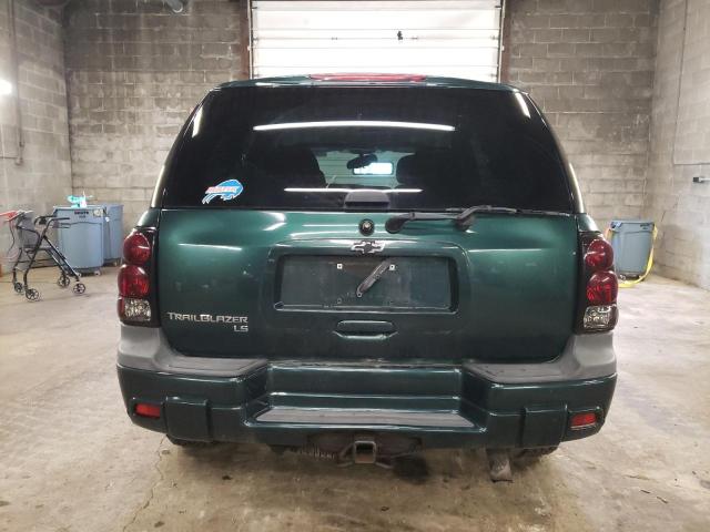 1GNDT13S752242282 - 2005 CHEVROLET TRAILBLAZE LS GREEN photo 6