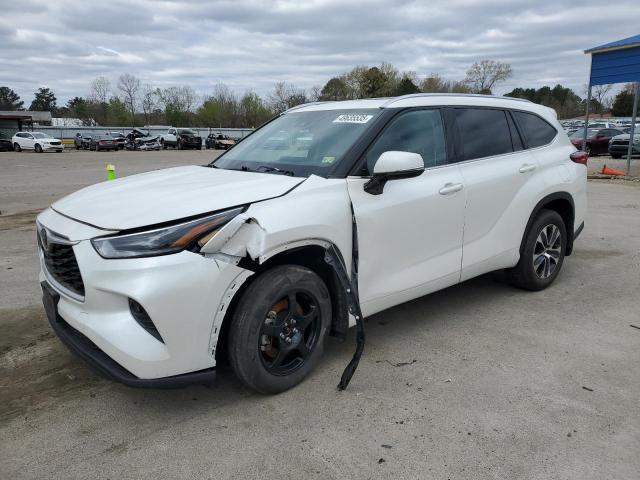 5TDGZRBH1MS058326 - 2021 TOYOTA HIGHLANDER XLE 白色 照片 1