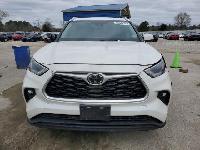 5TDGZRBH1MS058326 - 2021 TOYOTA HIGHLANDER XLE 白色 照片 5