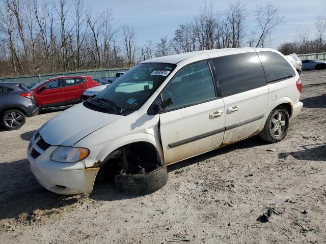 1D4GP45R66B592884 - 2006 DODGE CARAVAN SXT WHITE photo 1