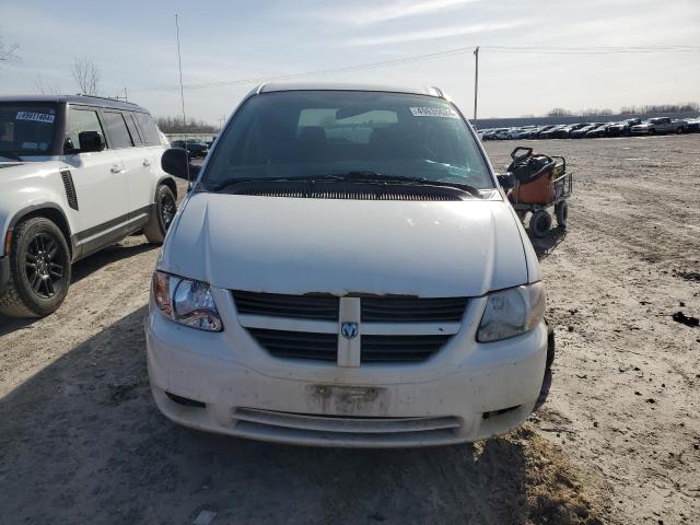 1D4GP45R66B592884 - 2006 DODGE CARAVAN SXT WHITE photo 5