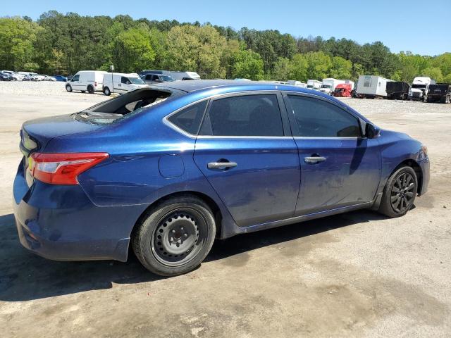 3N1AB7APXGY265000 - 2016 NISSAN SENTRA S BLUE photo 3