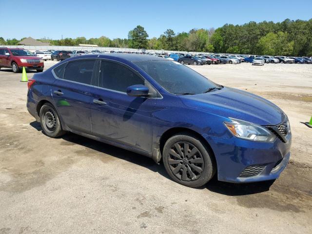 3N1AB7APXGY265000 - 2016 NISSAN SENTRA S BLUE photo 4