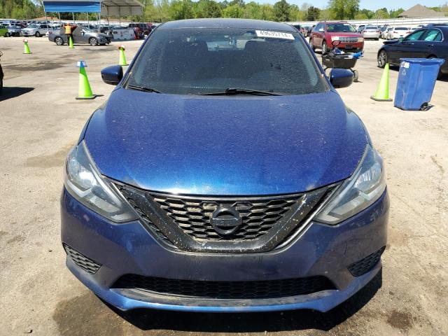 3N1AB7APXGY265000 - 2016 NISSAN SENTRA S BLUE photo 5