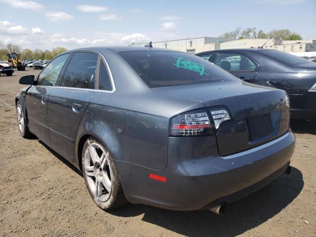 WAUAF78E97A173349 - 2007 AUDI A4 2 GRAY photo 2