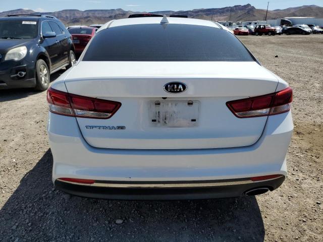 KNAGT4L31G5103358 - 2016 KIA OPTIMA LX WHITE photo 6