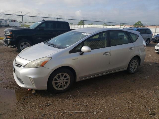 JTDZN3EU7D3237241 - 2013 TOYOTA PRIUS V SILVER photo 1