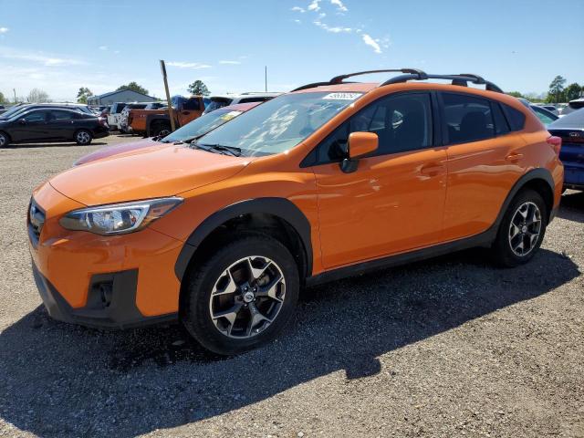 JF2GTADC3JH221628 - 2018 SUBARU CROSSTREK PREMIUM ORANGE photo 1