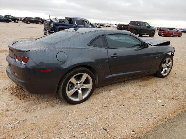 2G1FB1EV8A9187602 - 2010 CHEVROLET CAMARO LT GRAY photo 3