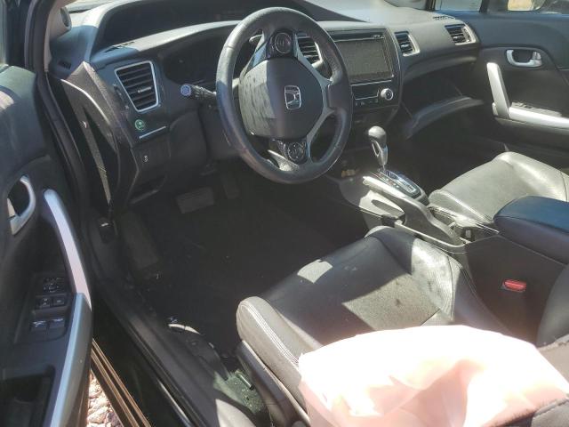 2HGFG3B00FH513226 - 2015 HONDA CIVIC EXL შავი ფოტო 8