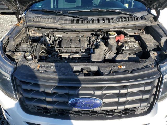 1FM5K8AR3HGA63703 - 2017 FORD EXPLORER POLICE INTERCEPTOR 白色 照片 12