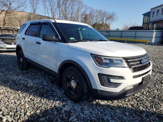 1FM5K8AR3HGA63703 - 2017 FORD EXPLORER POLICE INTERCEPTOR 白色 照片 4