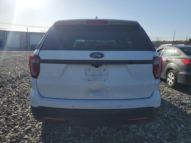 1FM5K8AR3HGA63703 - 2017 FORD EXPLORER POLICE INTERCEPTOR 白色 照片 6