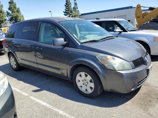 5N1BV28U94N301965 - 2004 NISSAN QUEST S GRAY photo 4