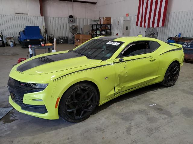 1G1FF1R7XK0144813 - 2019 CHEVROLET CAMARO SS GREEN photo 1