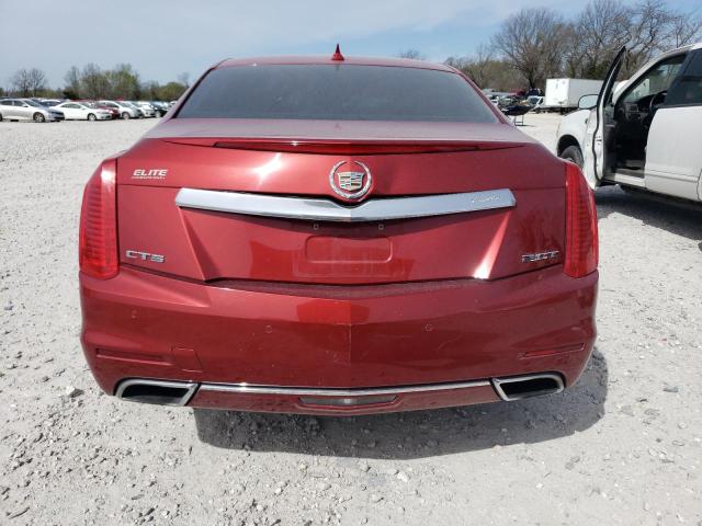 1G6AR5SX8E0149526 - 2014 CADILLAC CTS LUXURY COLLECTION RED photo 6