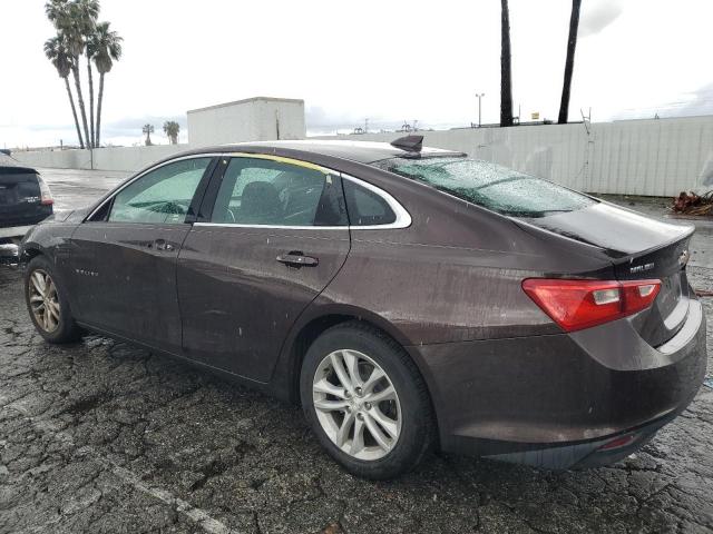 1G1ZE5ST2GF244584 - 2016 CHEVROLET MALIBU LT MAROON photo 2