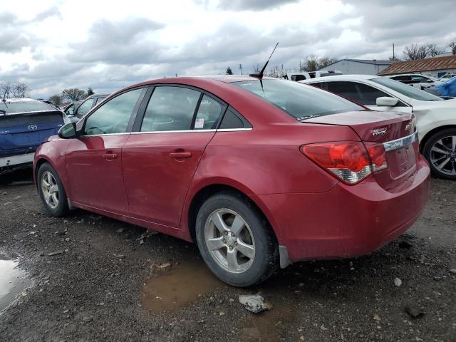 1G1PF5SC4C7185174 - 2012 CHEVROLET CRUZE LT MAROON photo 2