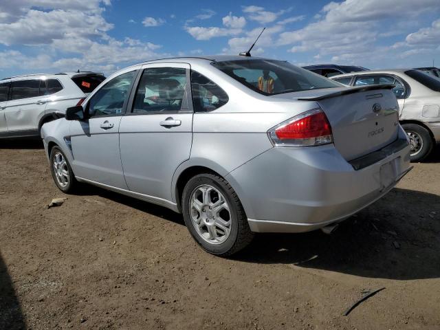 1FAHP35N88W241341 - 2008 FORD FOCUS SE SILVER photo 2