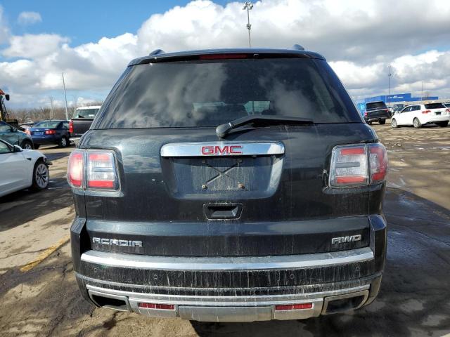 1GKKVTKD8DJ125165 - 2013 GMC ACADIA DENALI BLACK photo 6