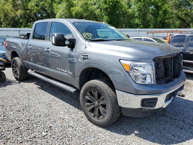 1N6BA1F34JN523455 - 2018 NISSAN TITAN XD S CHARCOAL photo 4