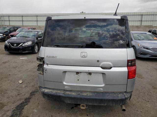 5J6YH28768L004924 - 2008 HONDA ELEMENT EX SILVER photo 6