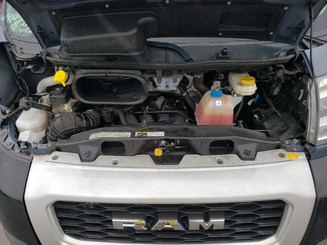 3C6URVJG8LE108692 - 2020 RAM PROMASTER 3500 HIGH ლურჯი ფოტო 11