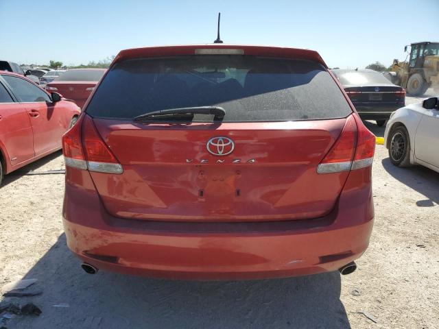 4T3ZK3BB6BU036422 - 2011 TOYOTA VENZA RED photo 6