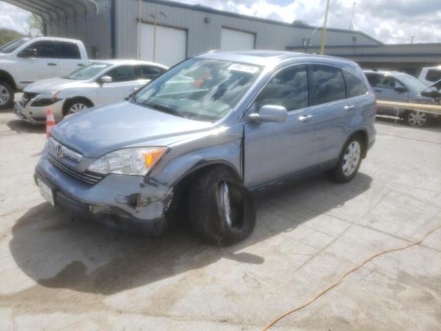 JHLRE387X7C026757 - 2007 HONDA CR-V EXL BLUE photo 1