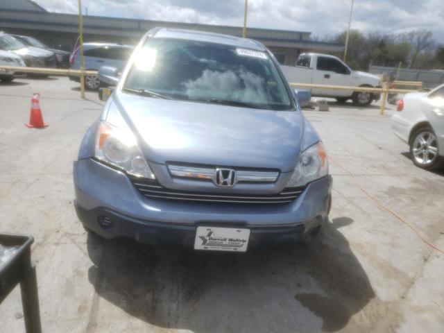 JHLRE387X7C026757 - 2007 HONDA CR-V EXL BLUE photo 5