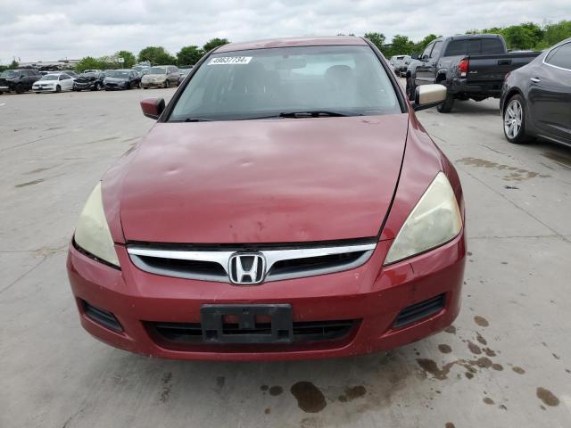 1HGCM56397A213972 - 2007 HONDA ACCORD SE RED photo 5