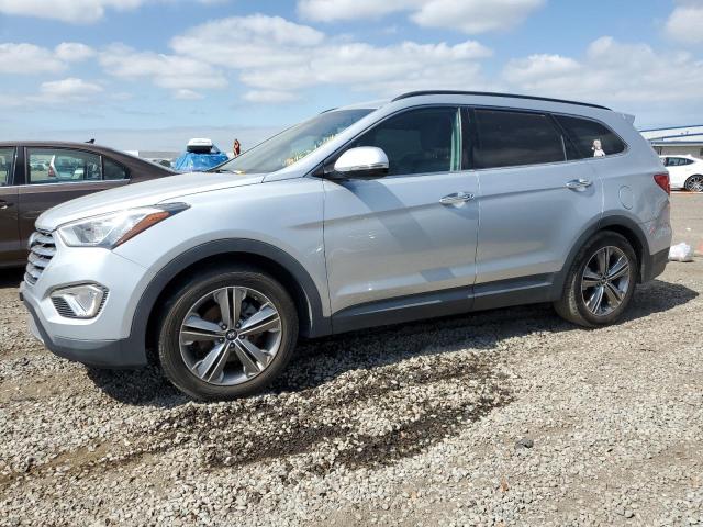 KM8SN4HFXFU095433 - 2015 HYUNDAI SANTA FE GLS SILVER photo 1