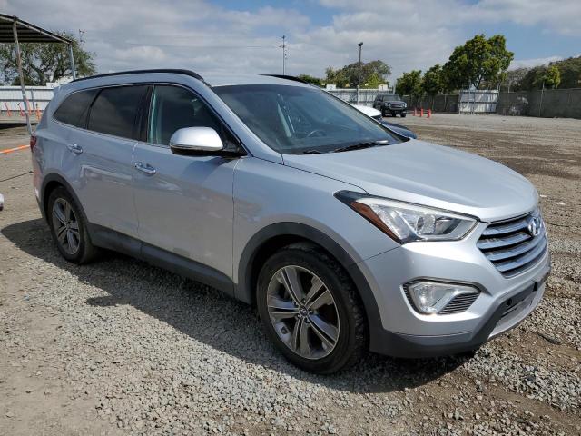 KM8SN4HFXFU095433 - 2015 HYUNDAI SANTA FE GLS SILVER photo 4