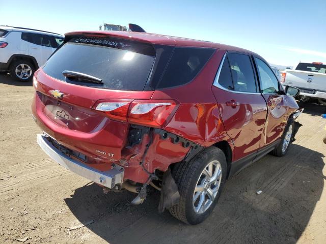 3GNAXUEV7KS679943 - 2019 CHEVROLET EQUINOX LT RED photo 3