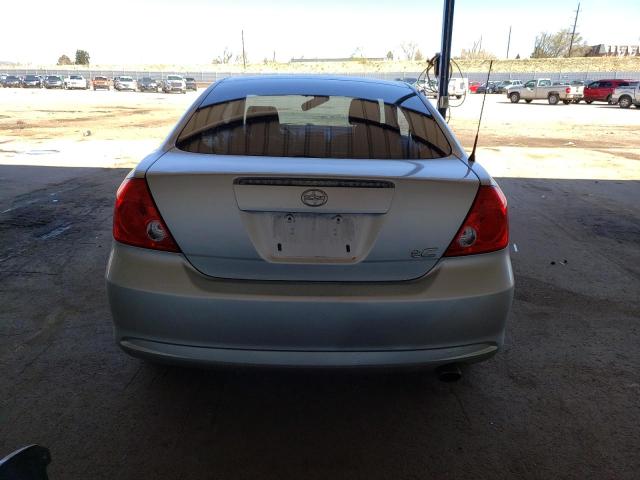JTKDE177360089494 - 2006 TOYOTA SCION TC SILVER photo 6