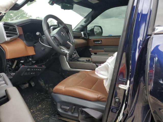 5TFMA5AB7PX023918 - 2023 TOYOTA TUNDRA CREWMAX PLATINUM BLUE photo 7